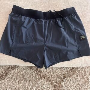 Women's Wolaco Athletic Shorts in Navy Blue